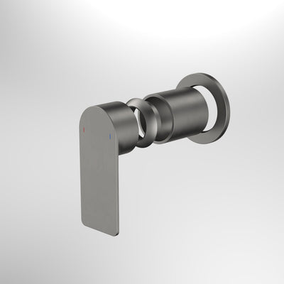 Caroma Urbane II Bath / Shower Trim Kit - Round Cover Plate, Gunmetal