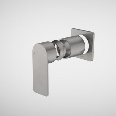 Caroma Urbane II Bath / Shower Trim Kit - Square Cover Plate, Gunmetal