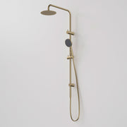 Caroma Urbane II Rail Shower with 200mm Overhead, Brushed Brass