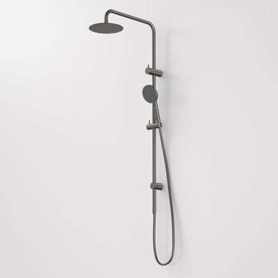 Caroma Urbane II Rail Shower with 200mm Overhead, Gunmetal