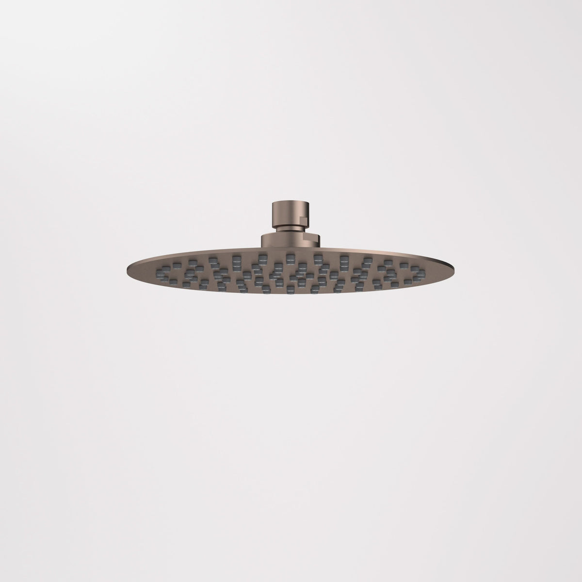 Caroma 200mm Round Rain Shower, Brushed Bronze
