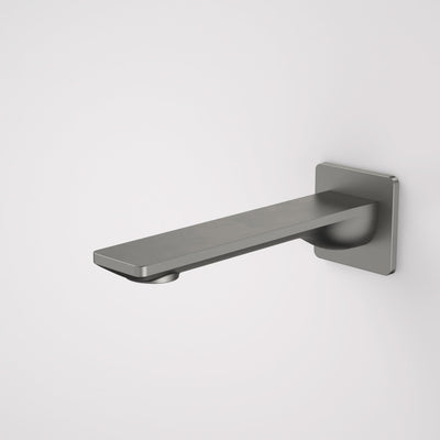 Caroma Urbane II 180mm Basin / Bath Outlet - Square Cover Plate, Gunmetal