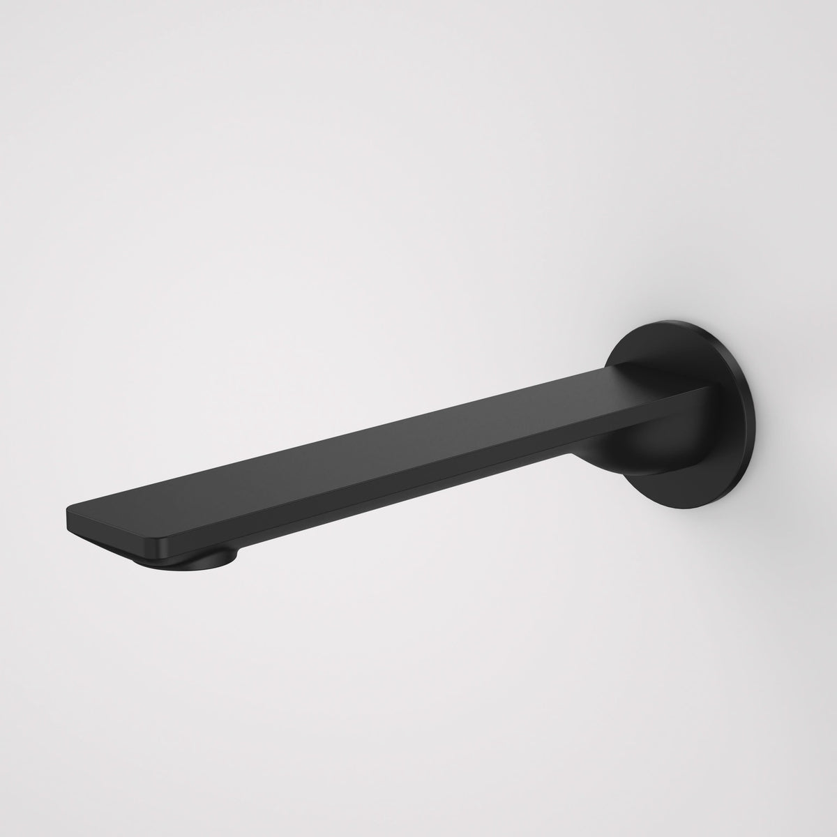 Caroma Urbane II 220mm Basin / Bath Outlet - Round Cover Plate, Matte Black