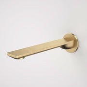 Caroma Urbane II 220mm Basin / Bath Outlet - Round Cover Plate, Brushed Brass