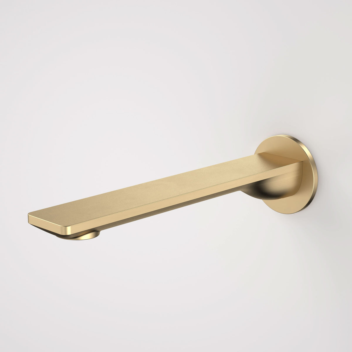Caroma Urbane II 220mm Basin / Bath Outlet - Round Cover Plate, Brushed Brass