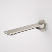 Caroma Urbane II 220mm Basin / Bath Outlet - Round Cover Plate, Brushed Nickel