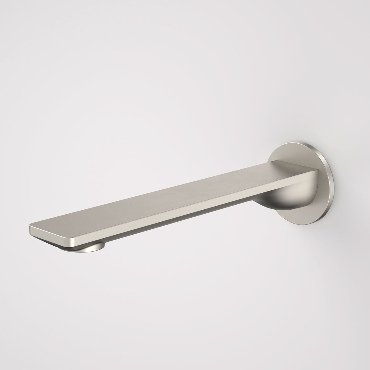 Caroma Urbane II 220mm Basin / Bath Outlet - Round Cover Plate, Brushed Nickel