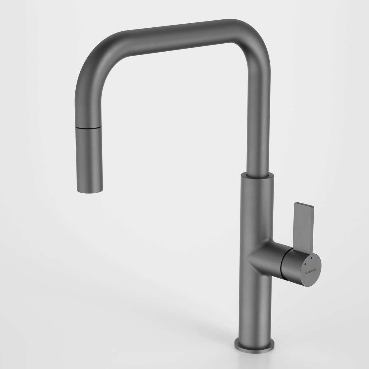 Caroma Urbane II Pull Out Sink Mixer - Lead Free, Gun Metal Grey