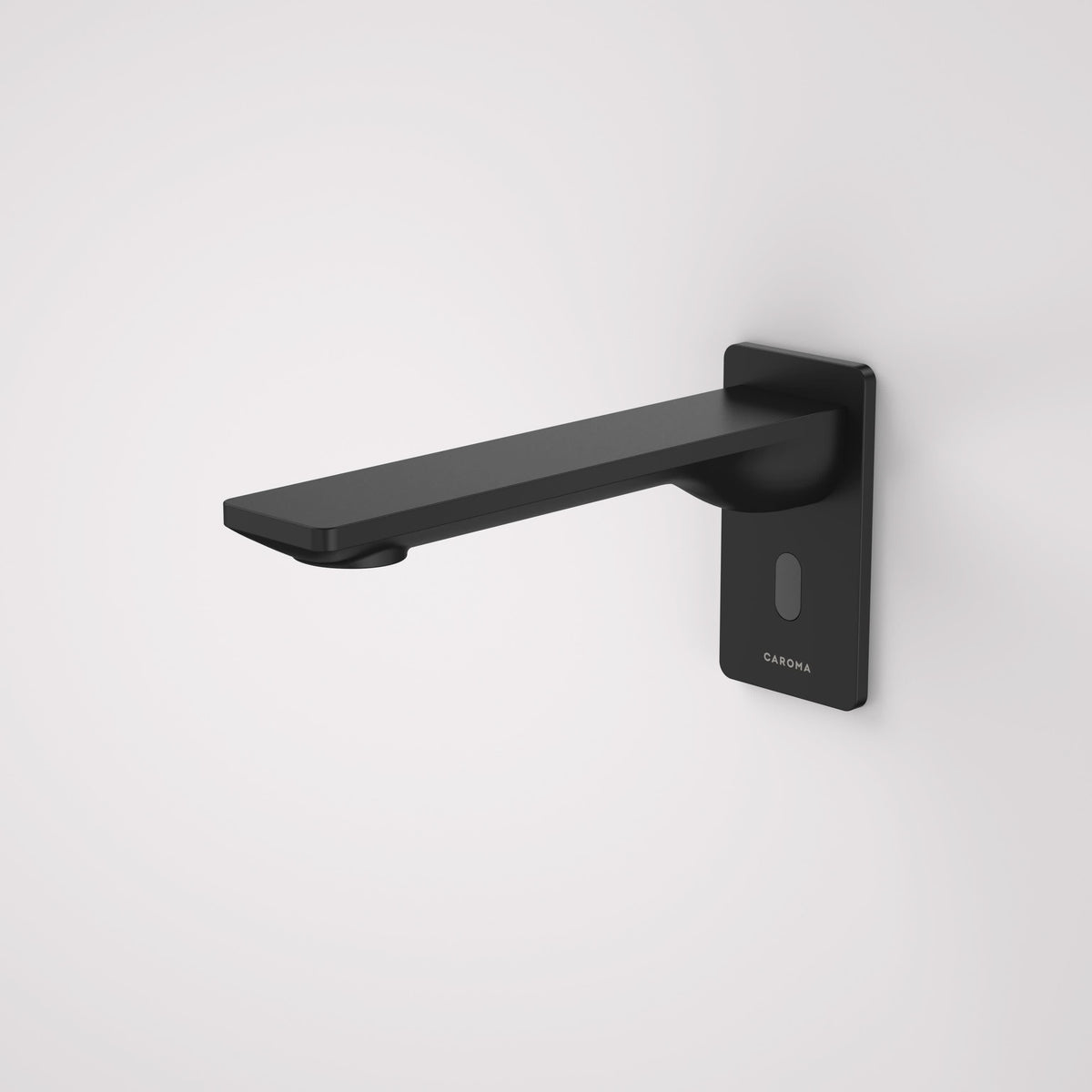 Caroma Urbane II Sensor 180mm Wall Outlet Kit, Matte Black