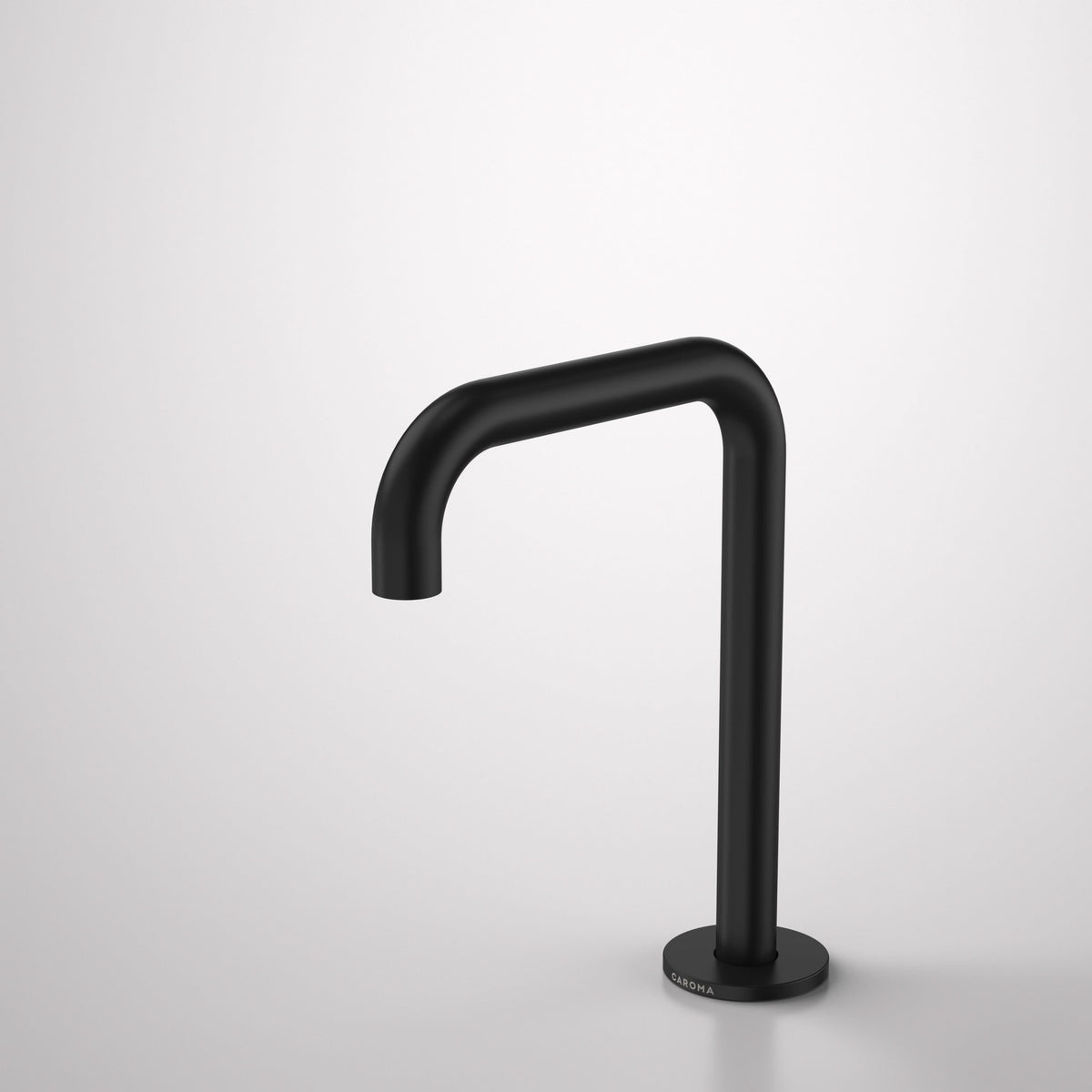 Caroma Urbane II Hob Swivel Outlet 150mm - Matte Black - Lead Free, Matte Black