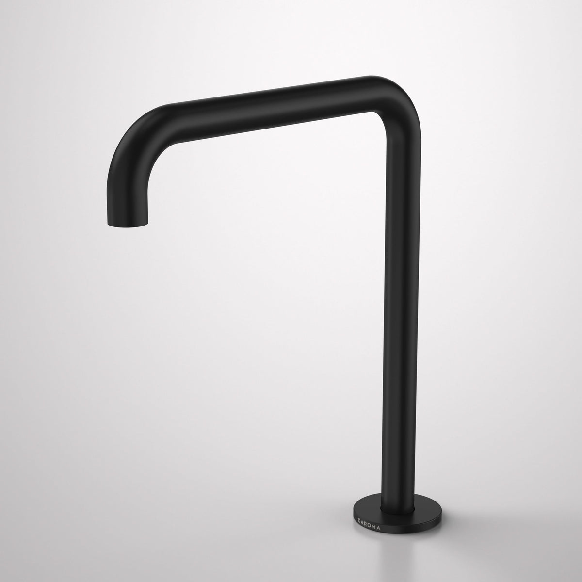Caroma Urbane II Hob Swivel Outlet 210mm - Matte Black - Lead Free, Matte Black