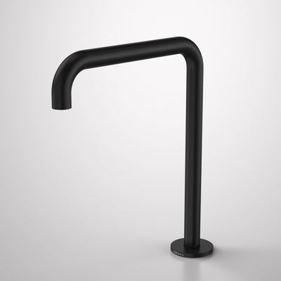 Caroma Urbane II Hob Swivel Outlet 210mm - Matte Black - Lead Free, Matte Black