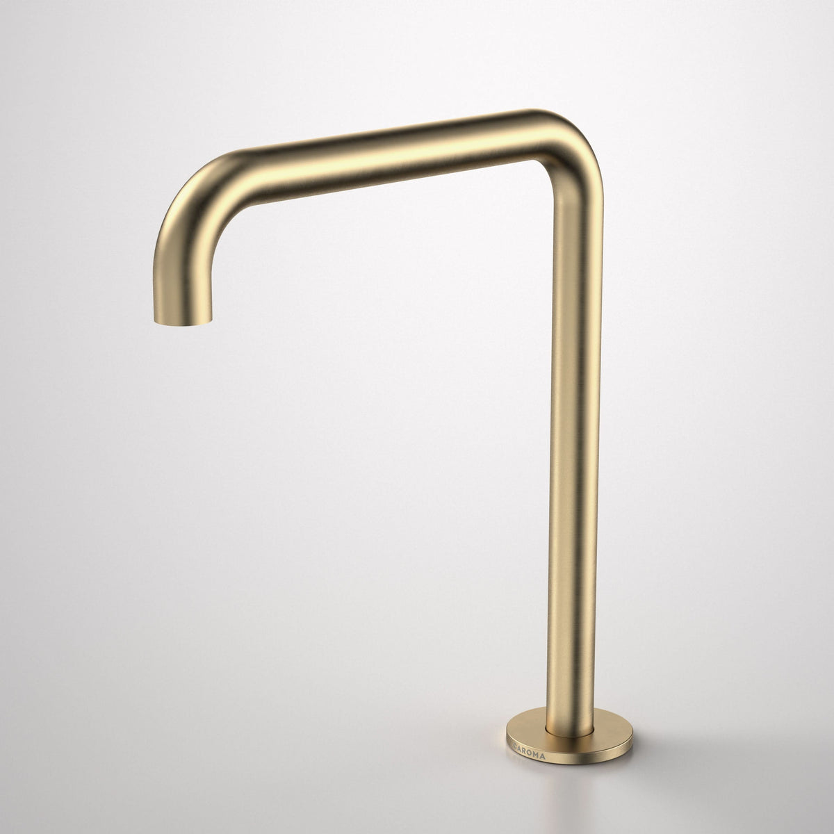 Caroma Urbane II Hob Swivel Outlet 210mm - Brushed Brass - Lead Free, Brushed Brass