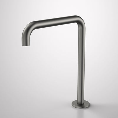 Caroma Urbane II Hob Swivel Outlet 210mm - Gunmetal - Lead Free, Gun Metal Grey