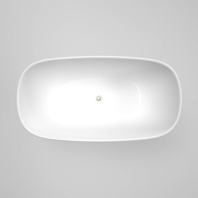 Caroma Contura II 1500mm Freestanding Bath, White