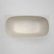 Caroma Contura II 1500mm Back to Wall Freestanding Bath, Matte Clay
