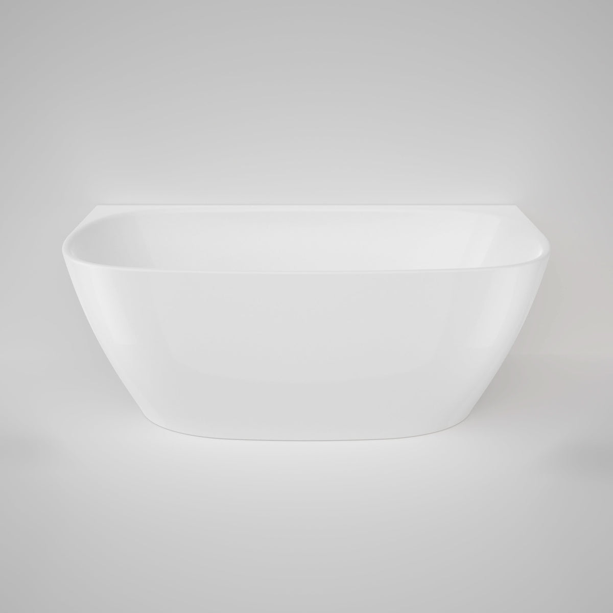 Caroma Contura II 1500mm Back to Wall Freestanding Bath, White