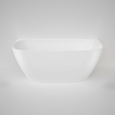 Caroma Contura II 1500mm Back to Wall Freestanding Bath, White