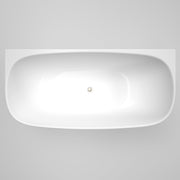 Caroma Contura II 1700mm Back to Wall Freestanding Bath, White