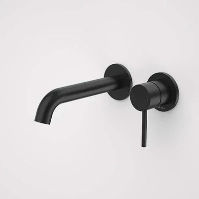Caroma Liano II 175mm Wall Basin/Bath Mixer | Matte Black