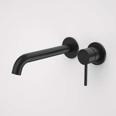 Caroma Liano II 210mm Wall Basin/Bath Mixer | Matte Black