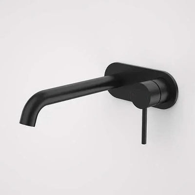 Caroma Liano II 210mm Wall Basin/Bath Mixer | Matte Black