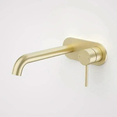 Caroma Liano II 210mm Wall Basin/Bath Mixer | Brushed Brass