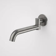 Caroma Liano II 220mm Wall Basin/Bath Swivel Outlet | Gun Metal