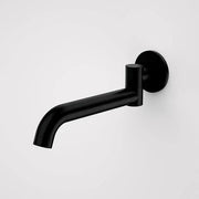 Caroma Liano II 220mm Wall Basin/Bath Swivel Outlet | Matte Black