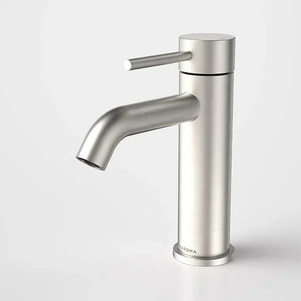 Caroma Liano II Basin Mixer | Brushed Nickel