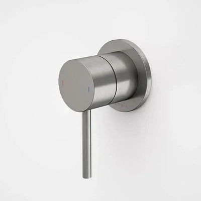 Caroma Liano II Bath / Shower Mixer (Round Cover Plate), Gunmetal