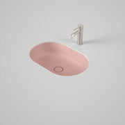 Caroma Liano II Pill 580mm Under/Over Counter Basin | Matte Pink