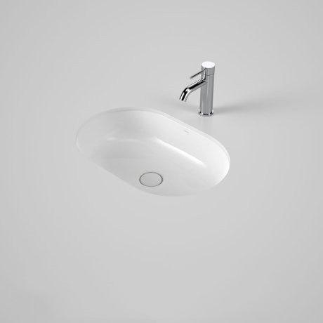 Caroma Liano II Pill 580mm Under/Over Counter Basin | Gloss White