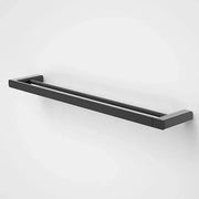 Caroma Luna Double Towel Rail 630mm | Matte Black