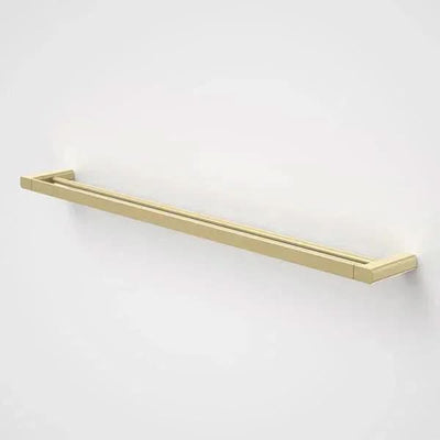 Caroma Luna Double Towel Rail 930mm, Brushed Brass