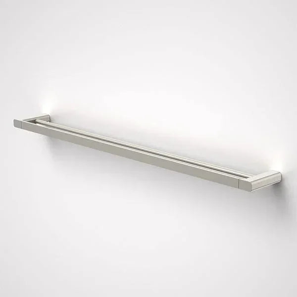 Caroma Luna Double Towel Rail 930mm | Brushed Nickel