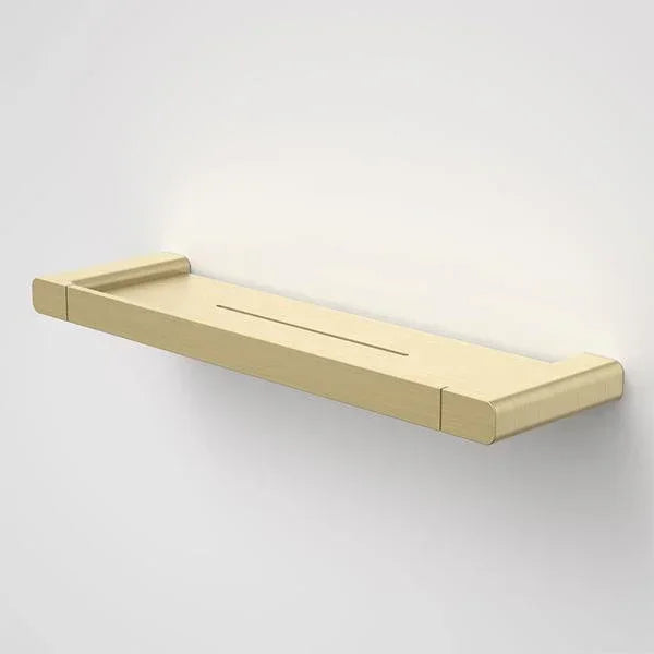 Caroma Luna Metal Shelf | Brushed Brass