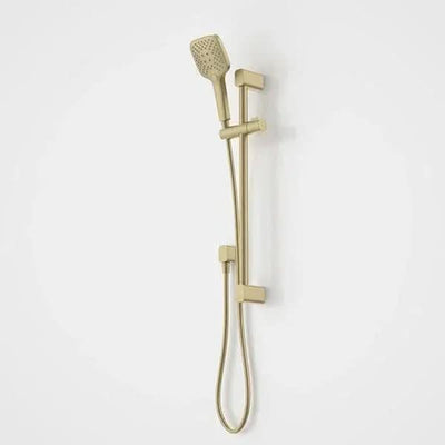 Caroma Luna Multi-function Rail Shower, Brushed Brass