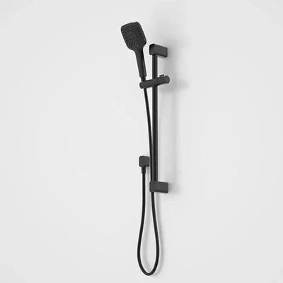 Caroma Luna Multi-function Rail Shower, Satin Black