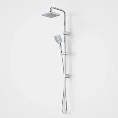 Caroma Luna Multifunction Rail Shower with Overhead, Chrome
