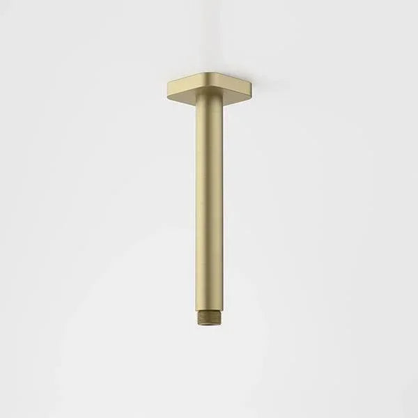 Caroma Luna Straight Ceiling Arm 210mm | Brushed Brass