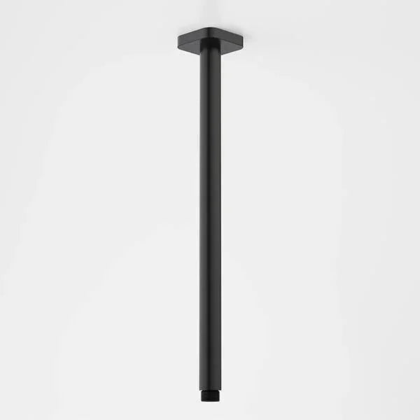 Caroma Luna Straight Ceiling Arm 410mm | Matte Black