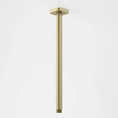 Caroma Luna Straight Ceiling Arm 410mm | Brushed Brass