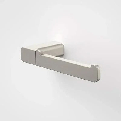 Caroma Luna Toilet Roll Holder, Brushed Nickel