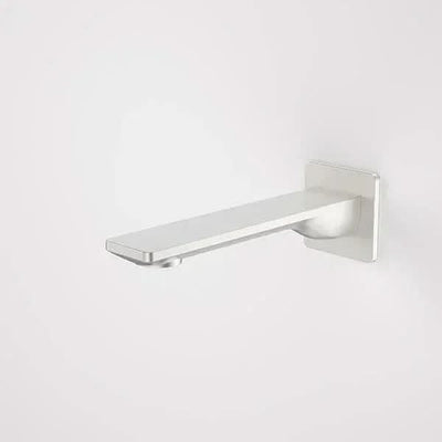 Caroma Urbane II 180mm Basin/Bath Outlet-Square Cover Plate | Brushed Nickel
