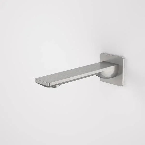 Caroma Urbane II 180mm Basin/Bath Outlet-Square Cover Plate | Gun Metal