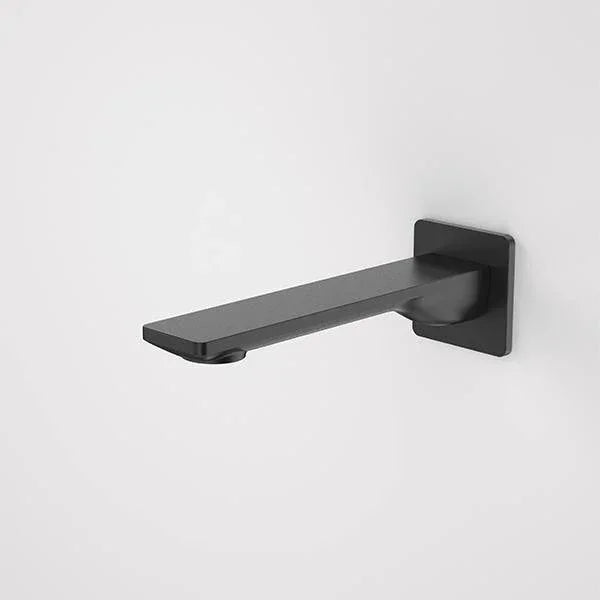 Caroma Urbane II 180mm Basin/Bath Outlet-Square Cover Plate | Matte Black