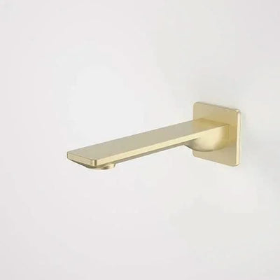 Caroma Urbane II 180mm Basin/Bath Outlet-Square Cover Plate | Brushed Brass