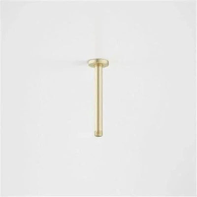 Caroma 200mm Ceiling Shower Arm, Brushed Brass