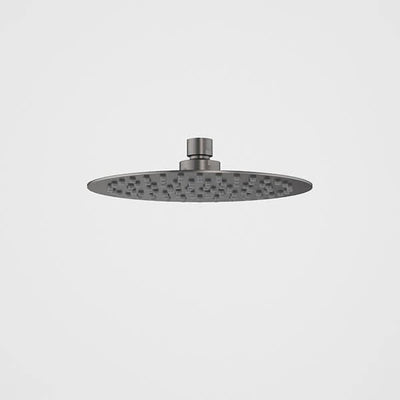 Caroma 200mm Round Rain Shower, Gunmetal
